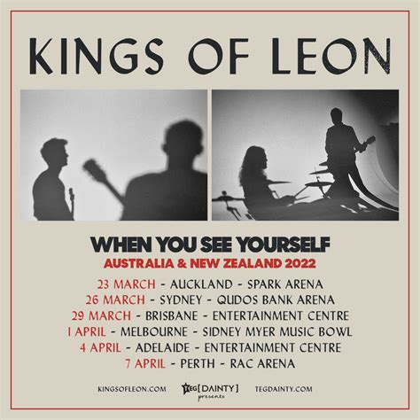 kings of leon tour dates
